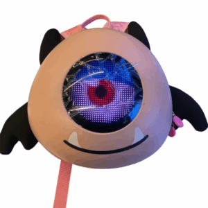 H MOCHILA EM-1 ROSA PANTALLA LED