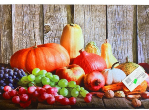 ROD MICROFIBER PRINTING AM 302 NR FRUTAS