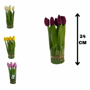 J RAMO ARTIFICIAL TULIPAN MK-1815 SURTIDO