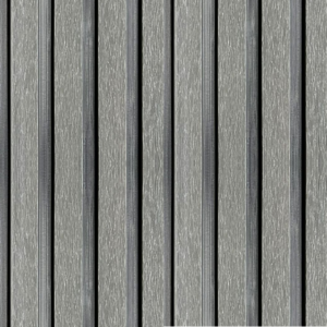 WALL PANEL WPC EXTERIOR SILVER GREY / BLACK