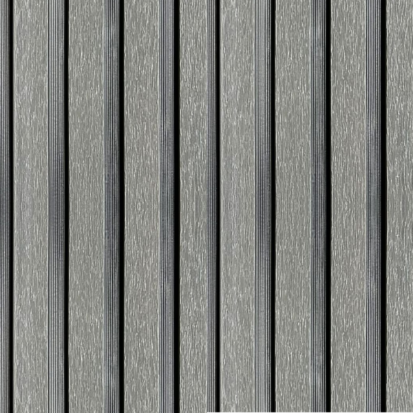 WALL PANEL WPC EXTERIOR SILVER GREY / BLACK
